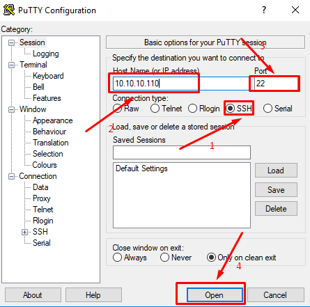 Hướng dẫn sử dụng phần mềm putty trên Windows